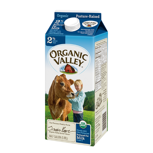 Billede af Organic Half Galon Milk